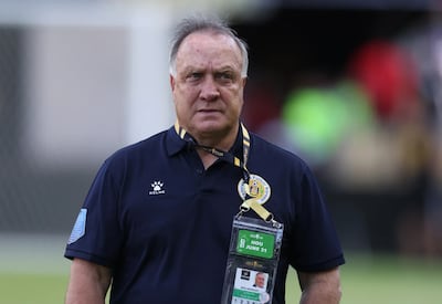 El neerlandés Dick Advocaat, entrenador de Curazao.