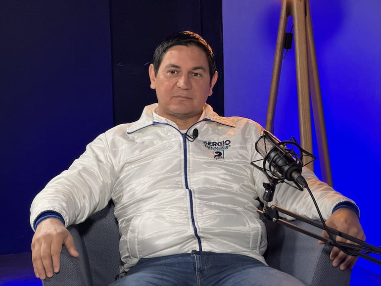 Sergio Estigarribia (PLRA), candidato a la intendencia de Villa Elisa.