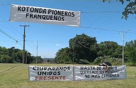 La manifestación convocada por Codefran está prevista para esta tarde en la primera rotonda de la avenida Bernardino Caballero.