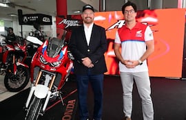 Miguel Carrizosa y Esteban Carrizosa, en el lanzamiento.