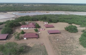 Vista aérea del Fortín Isla Poí , listo para recibir a visitantes deseosos de conocer el acervo histórico que posee.