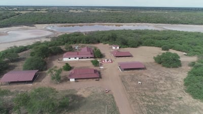 Vista aérea del Fortín Isla Poí , listo para recibir a visitantes deseosos de conocer el acervo histórico que posee.
