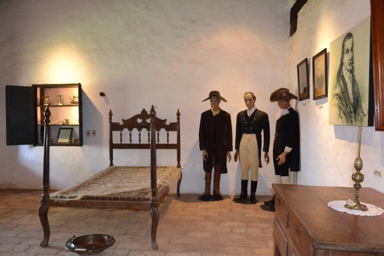 El Museo Gaspar Rodríguez de Francia está instalado en un antiguo caserón del barrio Centro de Yaguarón.