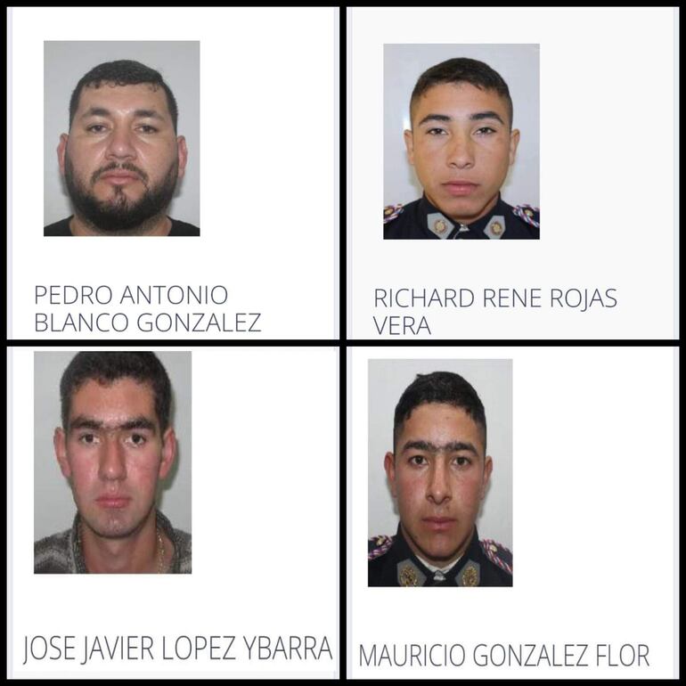 Los cuatro agentes policiales imputados