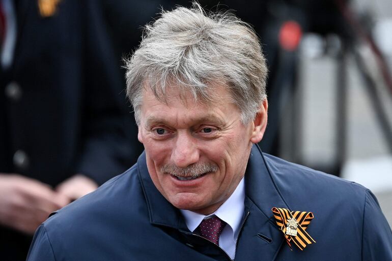 El portavoz del Kremlin, Dmitry Peskov. (AFP)