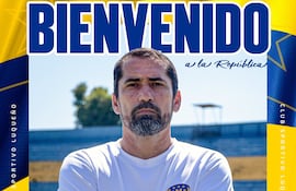 El anuncio oficial del entrenador Gustavo Morínigo en Sportivo Luqueño.