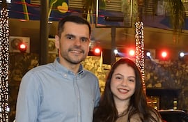 Ricardo y Laura Gauto.