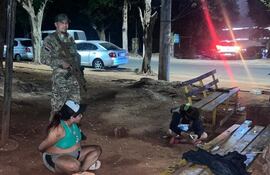 La detenida fue identificada como Gladys Espínola, de 31 años.