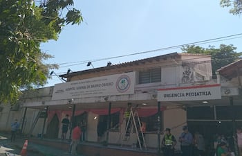 El pequeño continúa internado en el Hospital de Barrio Obrero.