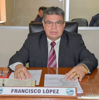 Francisco López (ANR), intendente interino de Capiatá.