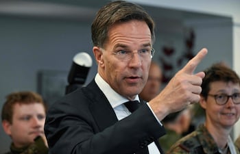 Mark Rutte, secretario general de la OTAN.