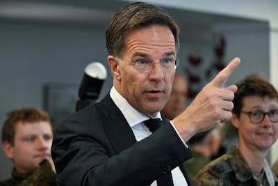 Mark Rutte, secretario general de la OTAN.