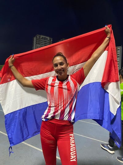 Ana Paula Argüello superó su propia marca en 100 con vallas.