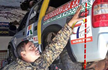 Luis Alberto Franco Báez recibió patrocinio de la Policía Nacional y de la Itaipú Binacional, pese a sus antecedentes.