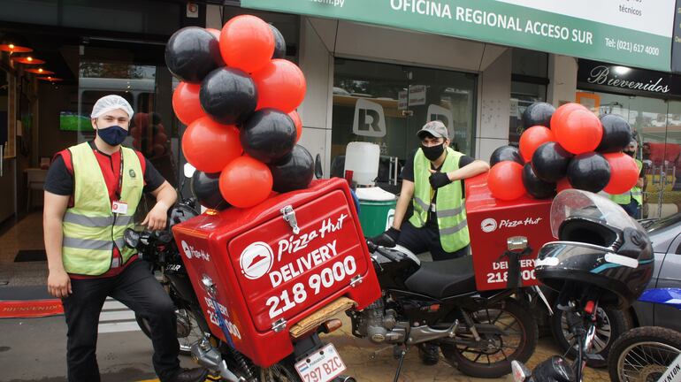 También está disponible el servicio de entrega a domicilio.