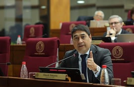 El senador Eduardo Nakayama (independiente) se pronuncia en el espacio de oradores y en la sesión del Senado sobre la decisión de la Corte de rechazar la acción de inconstitucionalidad planteada por Kattya González.