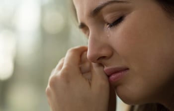 Mujer llorando