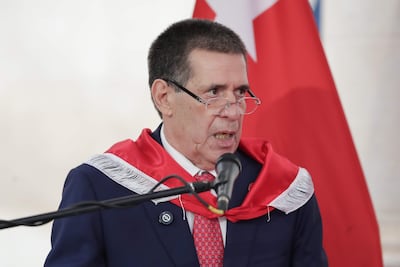 El presidente de la Asociación Nacional Republicana, Horacio Cartes.