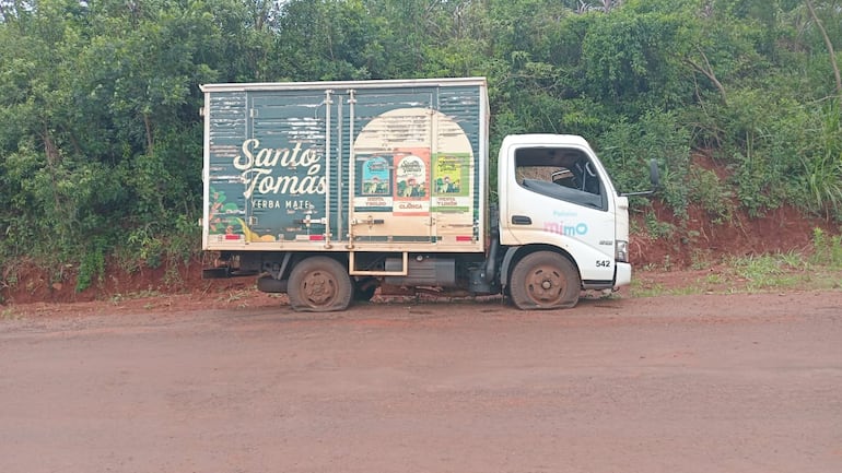 Trabajadores resultaron heridos de bala durante asalto a camión repartidor en Obligado