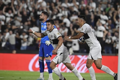 Iván Arturo Torres abrió con su tanto el camino de la remontada de Olimpia, que superó la serie con un marcador global de 3-2.