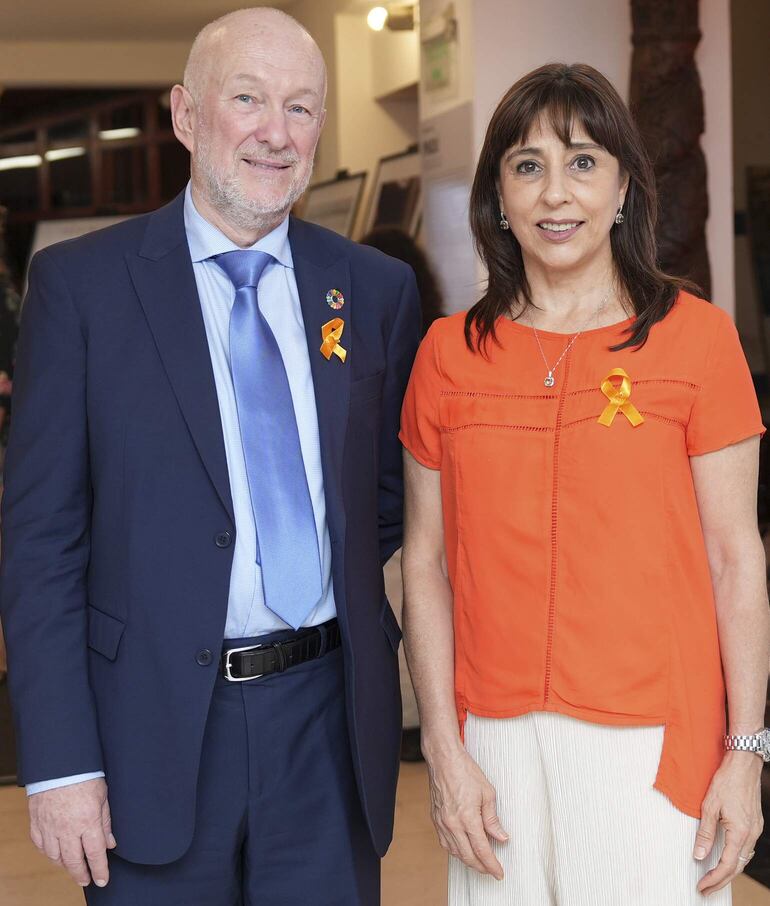 Mario Samaja y Rocío Galiano.