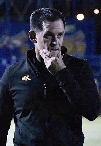 El entrenador Víctor Bernay, 25 partidos en el banco de Guaraní.