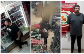 El boliviano Marco Antonio Azurduy Rodríguez, capturado tras una serie de robos a locales de Biggie en Asunción.