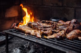 Carne, asado paraguayo