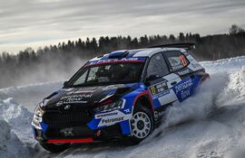 Gran desempeño hasta aquí de Fau Zaldívar, quien intentará escalar en el clasificador de la WRC2 Challenger y la WRC, en la etapa dos.