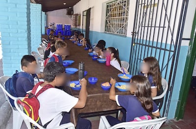 El programa “Hambre Cero en Nuestras Escuelas” del Gobierno forma parte de los gastos sociales.