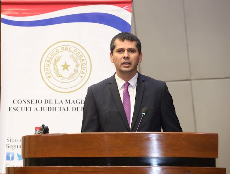 Alfredo Barrios Jara, juez de Primera Instancia en lo Civil y Comercial del Quinto Turno.