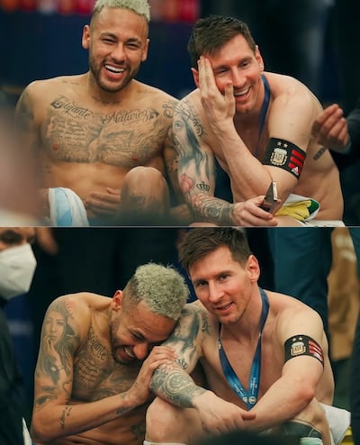 Neymar y Messi fueron compañeros en el Barcelona de España y el PSG de Francia.