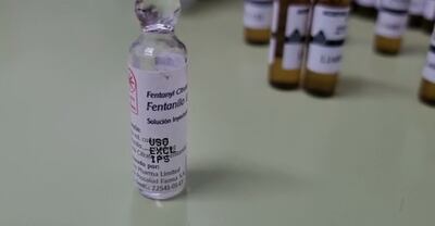 Las ampollas de fentanilo incautadas tenían el sello de uso exclusivo del IPS.