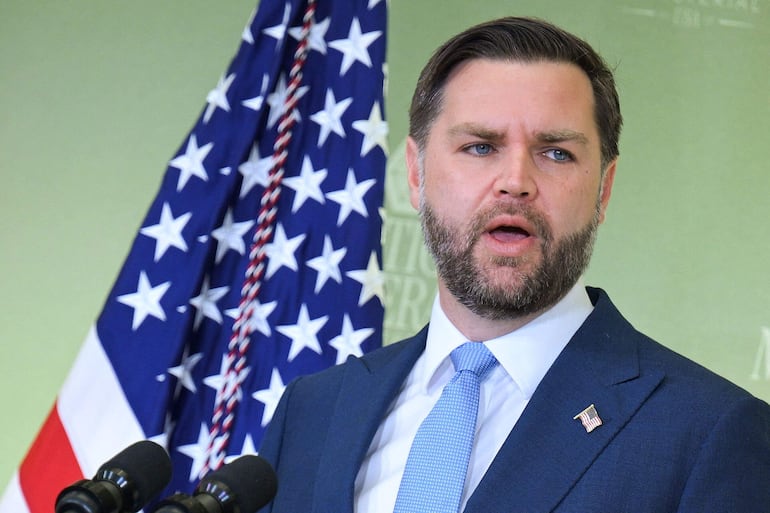 James D. Vance, vicepresidente de Estados Unidos. 