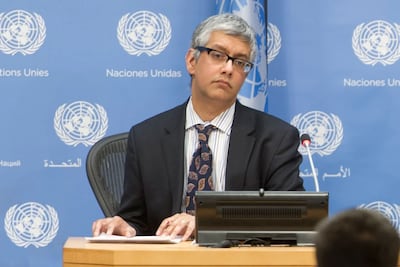 El secretario general de la ONU, Farhan Haq
