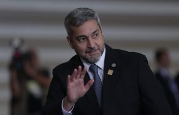 El expresidente de la República, Mario Abdo Benítez.