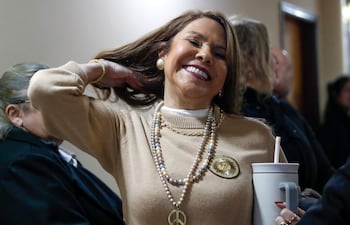 La senadora paraguaya Celeste Amarilla.