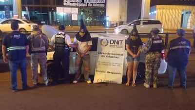 La pareja y las evidencias quedaron a disposición del Ministerio Público.