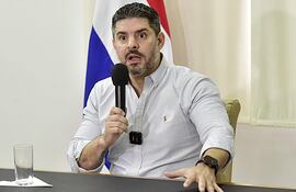 Óscar "Nenecho" Rodríguez (ANR-HC), renunciante intendente de Asunción.