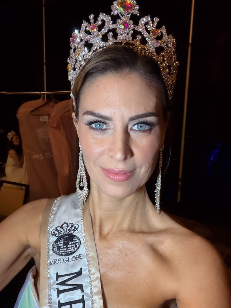 María Paz Oviedo conquistó el cuarto lugar en el Mrs. Classique Globe 2026 - Gente