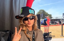 ¡Hermosa y amorosa! Chloé Chambers, la prometida de Oliver Solberg. (Instagram/Oliver Solberg)
