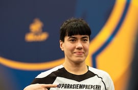 Pamela Bóveda, paraguaya campeona mundial de Jiu-Jitsu. (Fuente: Facebook).