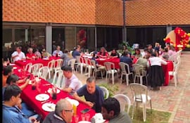 Cumpleaños de Regina Valiente en el INAC.