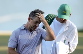 Rory McIlroy buscará este domingo el título del Masters de Augusta.