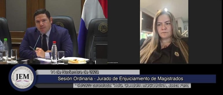 Abog Rossana Figueredo Villalba, declaró en el JEM.