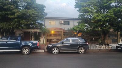 Uno de los allanamientos se lleva a cabo en Pedro Juan Caballero.