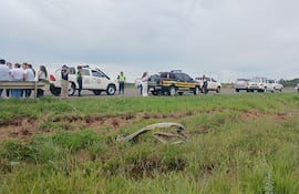Realizan reconstrucción del vuelco de bus Guaireña que dejó dos muertos en Coronel Oviedo.