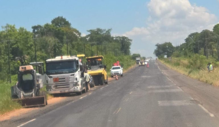 La empresa TOCSA S.A ya está realizando los primeros trabajos de mejoramiento de la ruta PY08 en la zona de Lima 