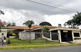 Fachada de la Contraloría General de la República.