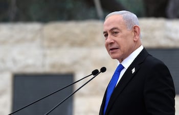 El primer ministro de Israel, Benjamín Netanyahu